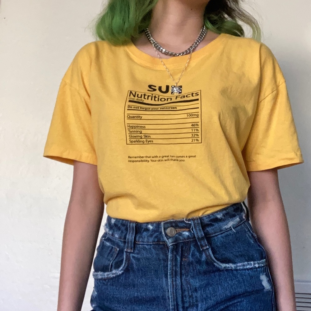Zara Yellow Sun Top